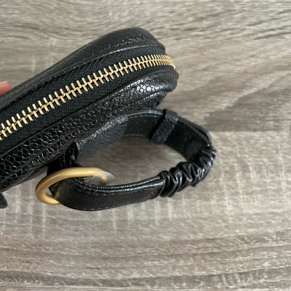 chanel wristlet diamond coin purse w strap - Picture 3 of 8